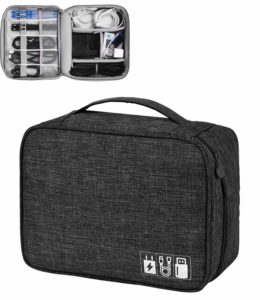  House of Quirk Electronics Accessories Organizer Bag