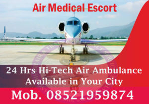 Get an Emergency Charter Air Ambulance Service in Delhi